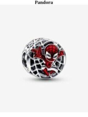 Pandora Marvel Spider-Man Soaring City Charm